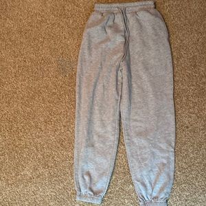 Grey joggers, XS